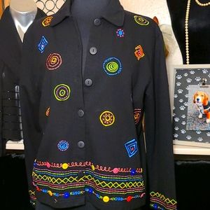 Coldwater creek lightweight jacket size sm.